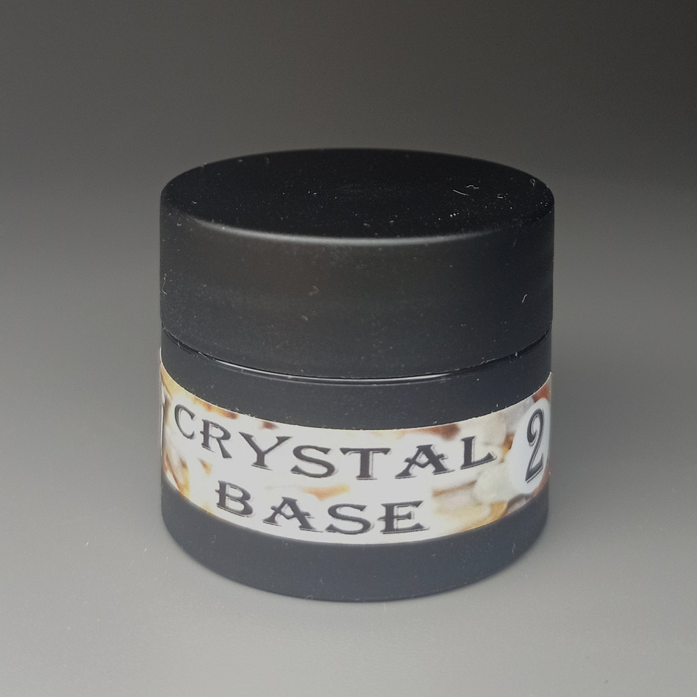 Crystal base Mi #2 (молочна база із золотою поталлю) 5мл (баночка) Херсон - изображение 1