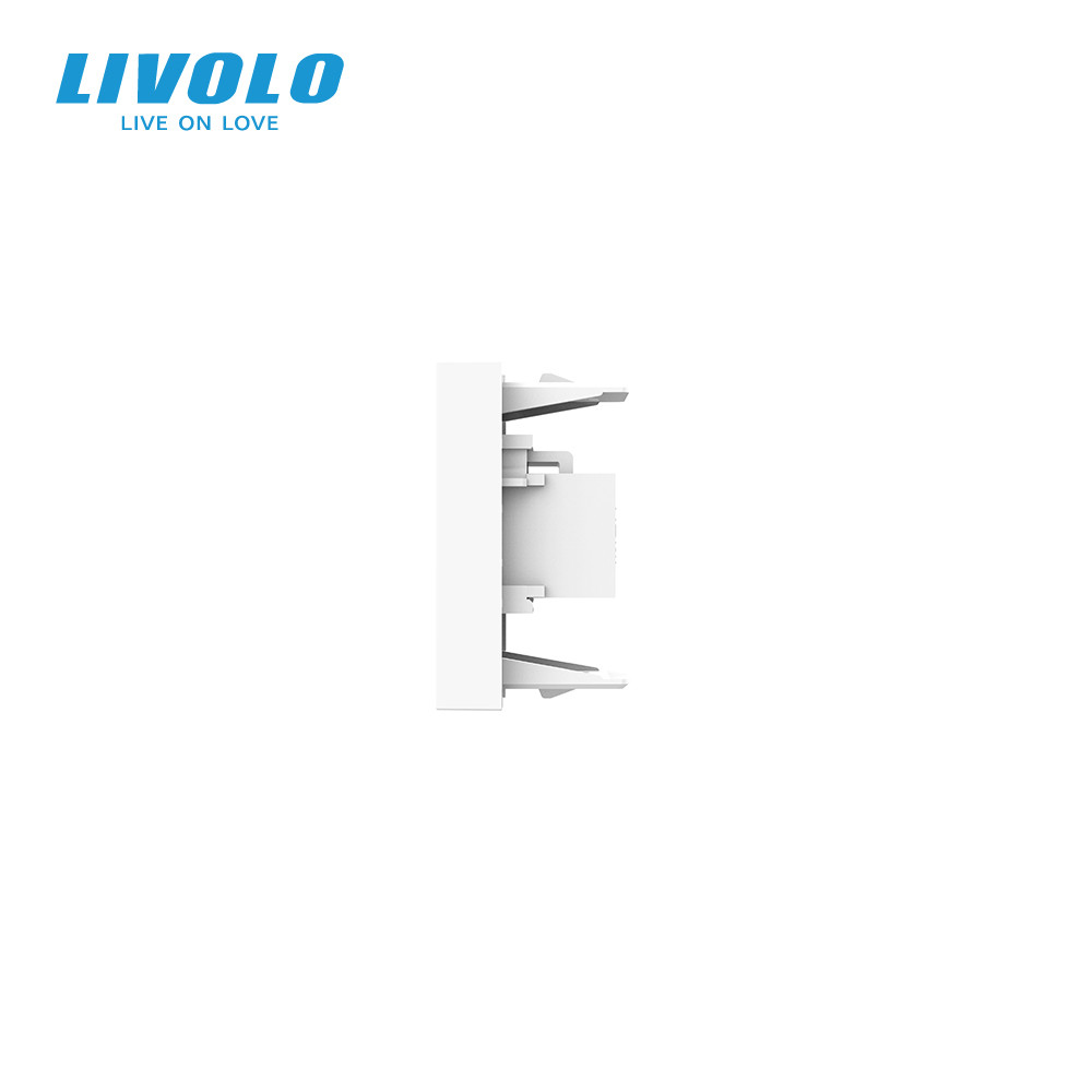 LIVOLO HDMI розетка LIVOLO 1.4, біла, модуль 0.5 поста, для телевізора / ПК (VL-FCHD-1WP) Коломия - фото 8