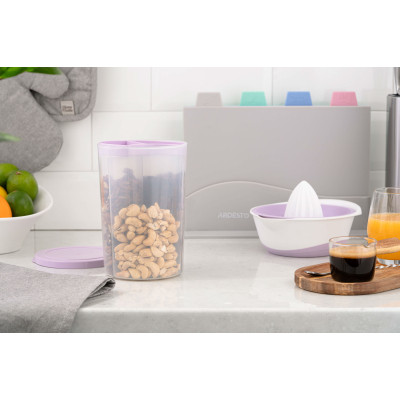 Емкость для сыпучих продуктов Ardesto Fresh 3в1 3 х 0,75 л Ліловий (AR1375LP) Винница - изображение 6