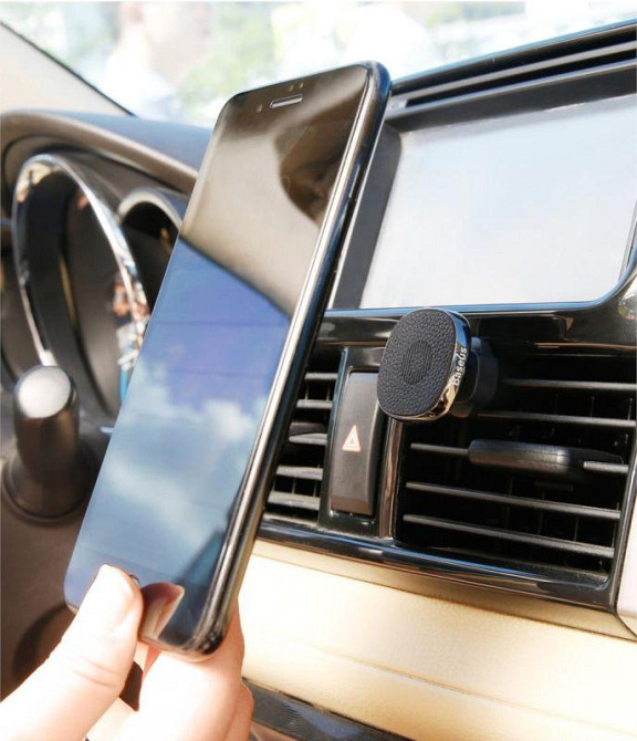 Магнітний автотримач для мобільних пристроїв Baseus Privity Series Pro SUMQ-PR0S (Сріблястий) Николаев - изображение 8