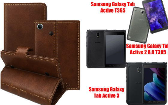 Книжка-трансформер для планшета Samsung Galaxy Tab Active, Active 2, Active 3, колір Black Buno-Red Київ