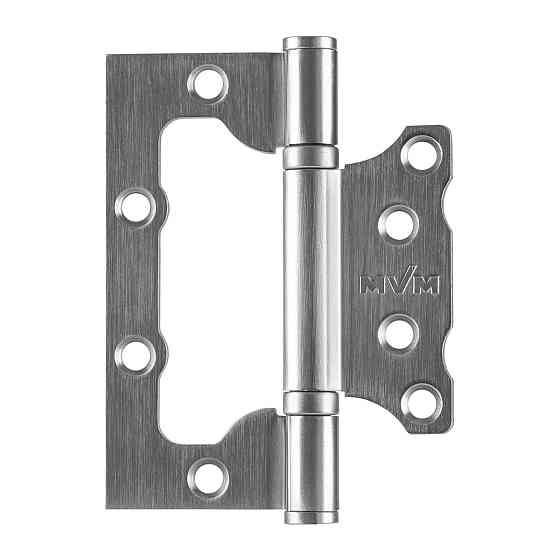 ЗАВИСА ДЛЯ ДВЕРЕЙ УНИВЕРСАЛЬНАЯ НЕВРЕЗНАЯ УСИЛИНА HB-100E SC САТИН ХРОМ Киев