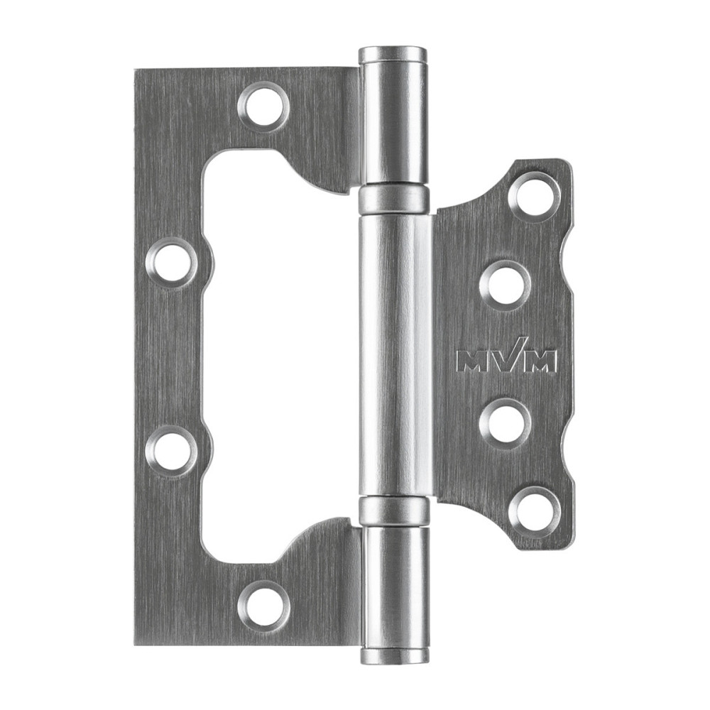 ЗАВИСА ДЛЯ ДВЕРЕЙ УНИВЕРСАЛЬНАЯ НЕВРЕЗНАЯ УСИЛИНА HB-100E SC САТИН ХРОМ Киев - изображение 1