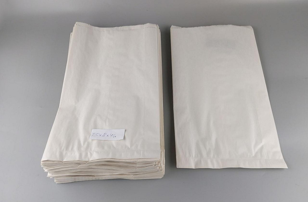 Пакет паперовий 25см 46см білий ящ. 1000 шт Харків - фото 2
