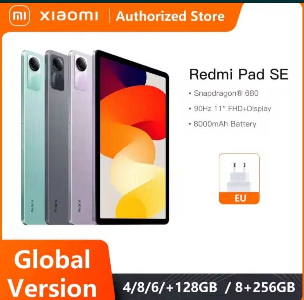 Планшет Xiaomi Redmi PAD SE 8/256Gb. Global Rom 11 IPS 8000mAh. Shapdragon Харків - фото 8