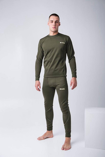 Мужское термобелье Columbia теплое зимнее термобелье хаки мужское термобелье комплект   WAR Львов - изображение 4