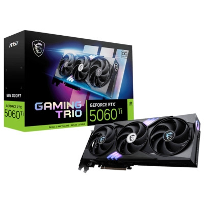 Видеокарта MSI GeForce RTX5060Ti 8Gb GAMING TRIO OC (RTX 5060 Ti 8G GAMING TRIO OC) Винница - изображение 7