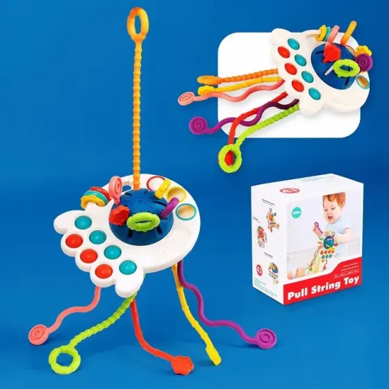 Погремушка-прорезыватель Монтессори 