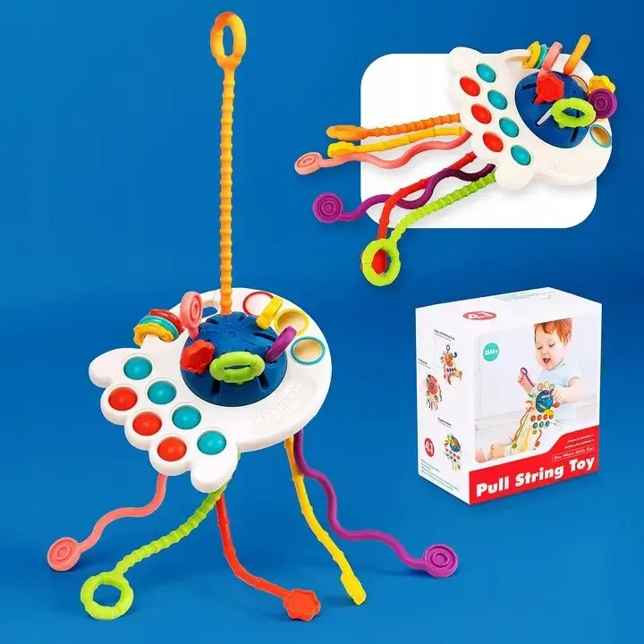 Погремушка-прорезыватель Монтессори 