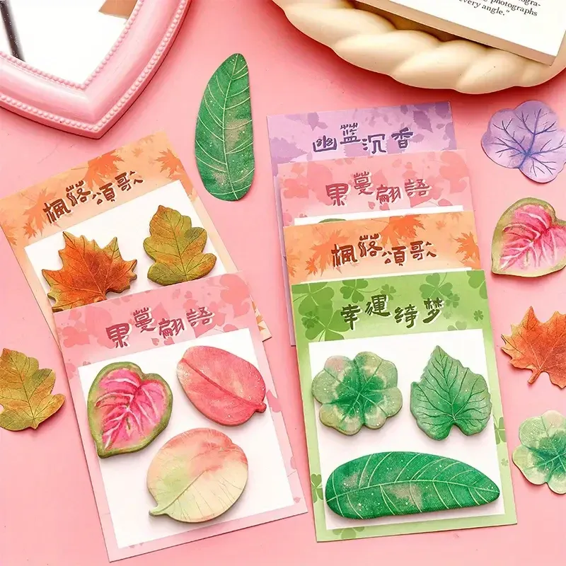 Набор стикеров «Листья и цветы» – 240 шт, 4 вида декоративных наклеек Киев - изображение 7