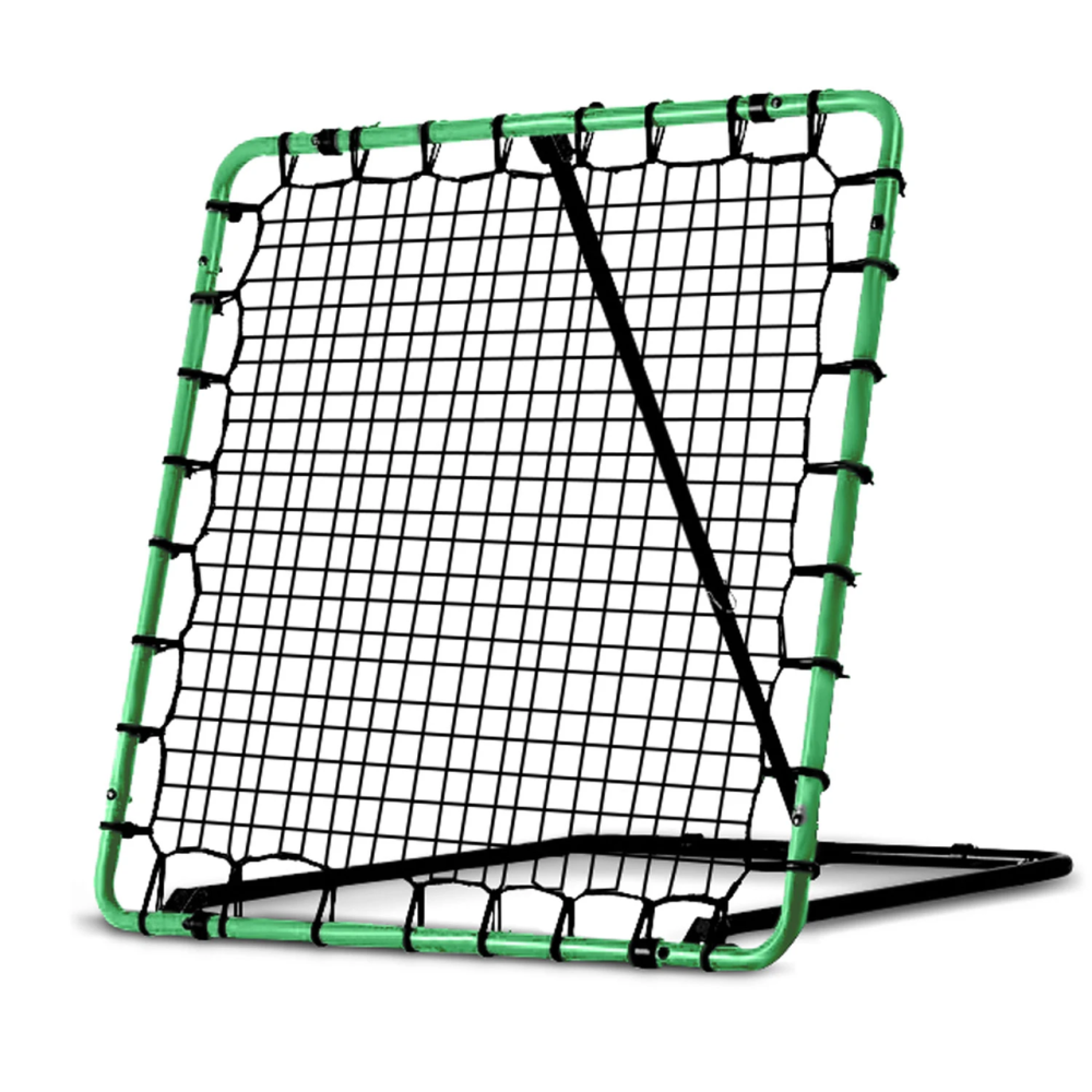 Сітка тренувальна для футболу Neo-Sport Rebounder 120 x 120 см, чорно-зелена Київ - фото 1