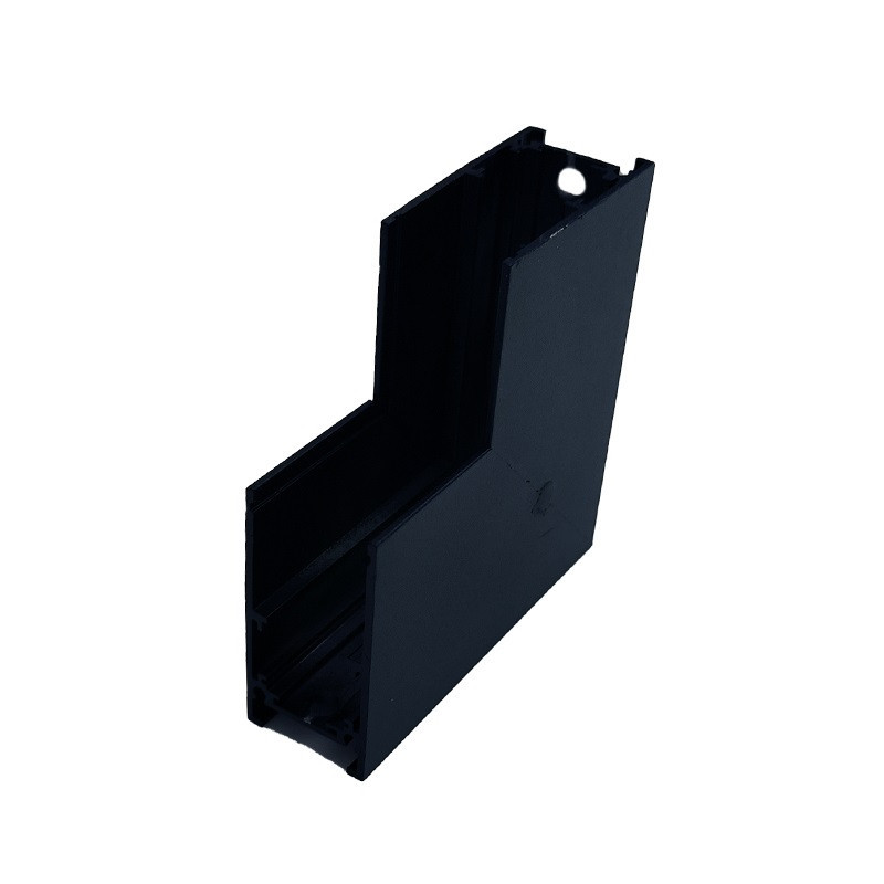 Кут трекової магнітної рейки накладної вертикальний Київ - фото 1