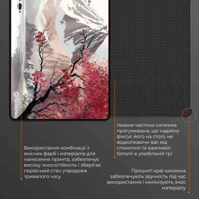 Килимок для мишки GamePro Speed/Control Gray-Pink (MP275JS) Вінниця