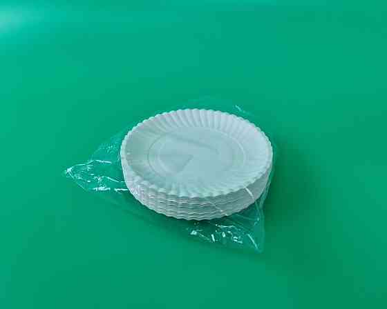 Тарілка паперова біла D-18 см (100)* (100 шт.) Харків