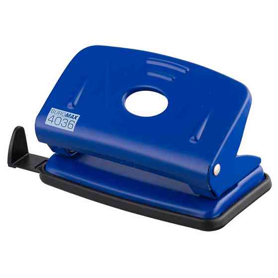 Діркопробивач Buromax metal, 10sheets, blue (BM.4036-02) Вінниця