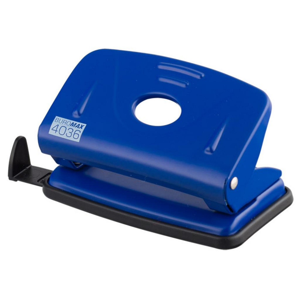 Дырокол Buromax metal, 10sheets, blue (BM.4036-02) Винница - изображение 1