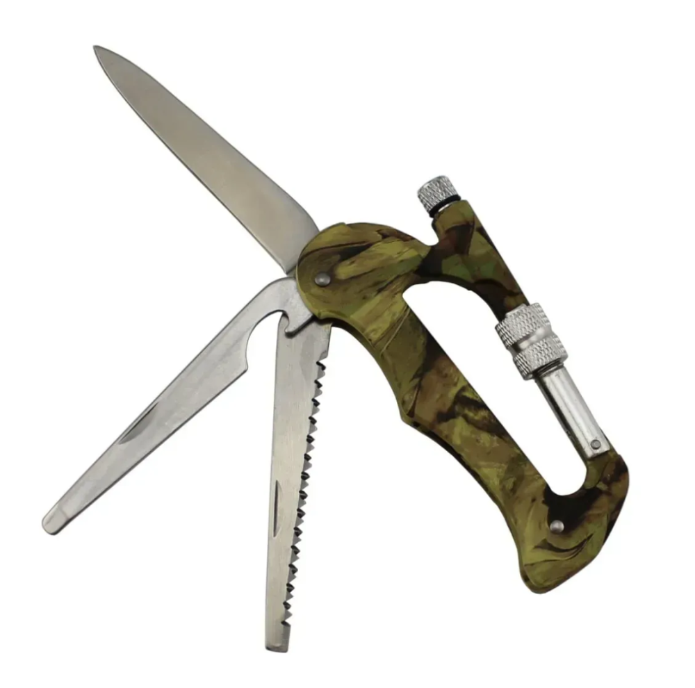 Мультитул карабин A03, камуфляж Днепр - изображение 1