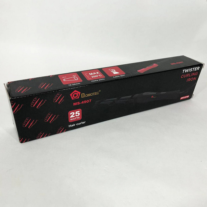 Плойка для завивки волос DOMOTEC MS-4907, Плойки для волос Щипцы для завивки салонов OZ-45 Киев - изображение 3