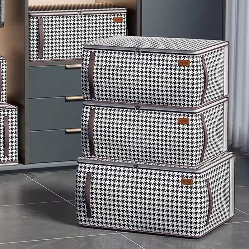 Комплект сумок 3 шт для одеял в шкаф с молнией Каменец-Подольский - изображение 1