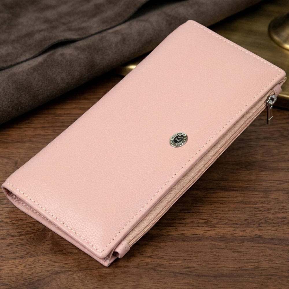Женский кошелек из натуральной кожи ST Leather 19383 Розовый Киев - изображение 11