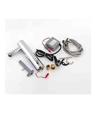 Смеситель сенсорный для умывальника HOTEC 19.116 DC/AC Hot/Cold с трансформатором (000019613) Киев