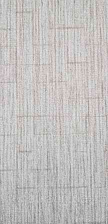 Шпалери вінілові на флізеліні Rasch Golden Hour метрові однотонні смужки під мішковину світло-коричневі Київ