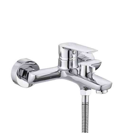 Змішувач для ванни Qtap Leo New з душовим гарнітуром QTLEO259CRM45563 Chrome Київ