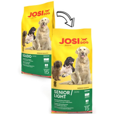 Сухий корм для собак Josera JosiDog Senior/Light 15 кг (4032254783176) Вінниця - фото 2