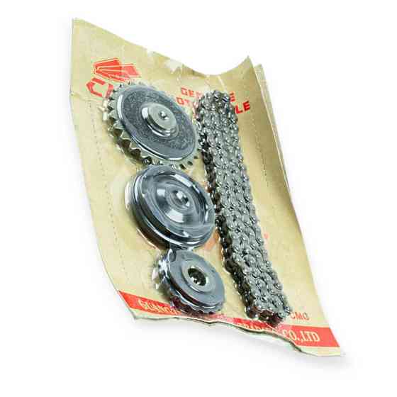 Натягувач Дельта ланцюга розподільного валу + ланцюг розподільного валу на 84 зв мопед Мукачево