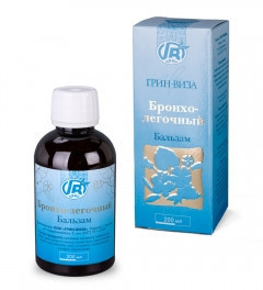 Грін-віза Бронхолегеневий Фітобальзам 200 мл Киев - изображение 1
