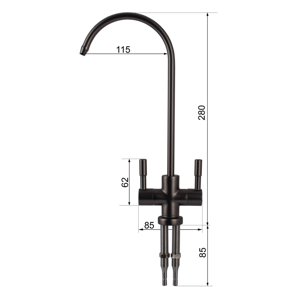 Кран для обратного осмоса Globus Lux Lazer GLLR-76A-GP (000027523) Киев - изображение 6