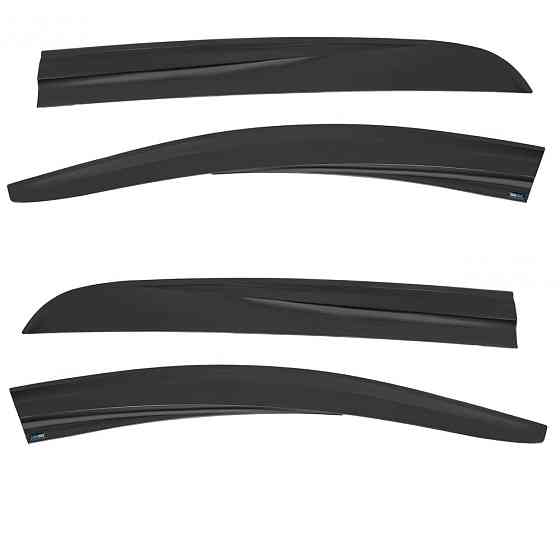 Дефлектори вікон (вітровики) Opel Corsa D/E 2007-2016, 4шт, SunPlex, хетчбек, на скотчі Київ