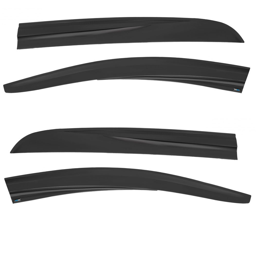 Дефлектори вікон (вітровики) Opel Corsa D/E 2007-2016, 4шт, SunPlex, хетчбек, на скотчі Київ - фото 1