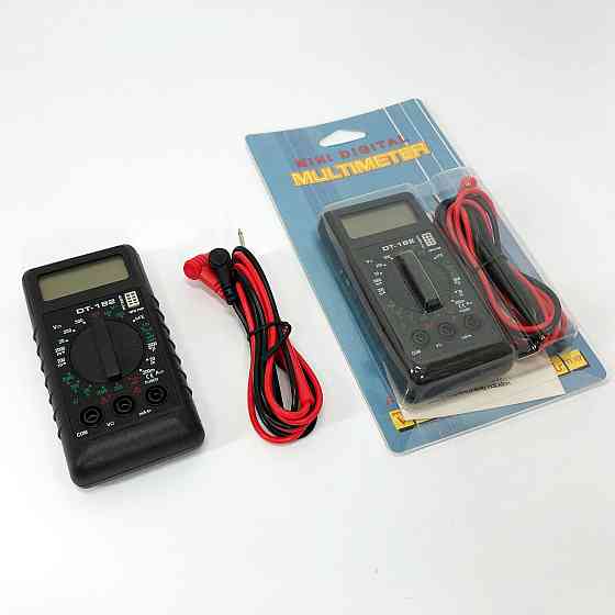 Електронний тестер мультиметр DT-182, Якісний мультиметр Відмінний Мультиметри портативні DU-62 Івано-Франківськ