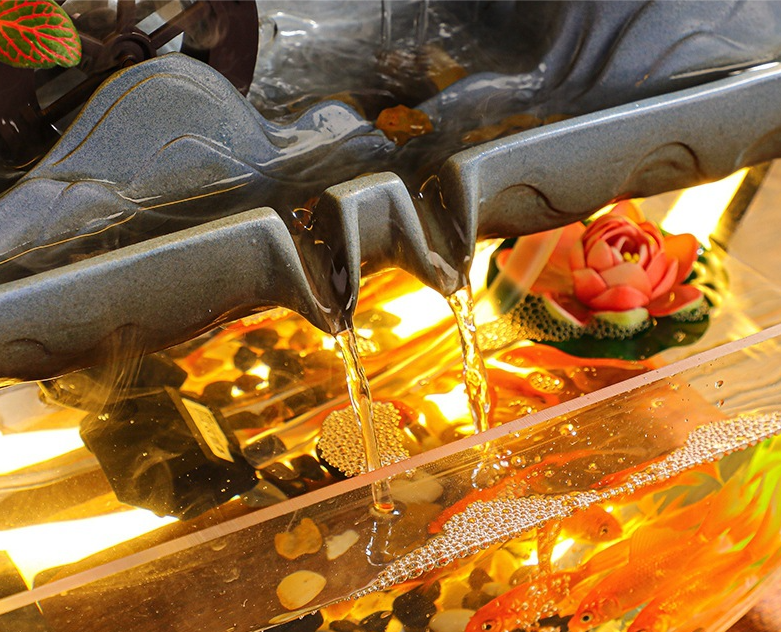 Підставка для пахощів 50х47 см, декоратний водоспад, АКВАРІУМ, світильник, підставка для пахощів 5В1! Кременчук - фото 8