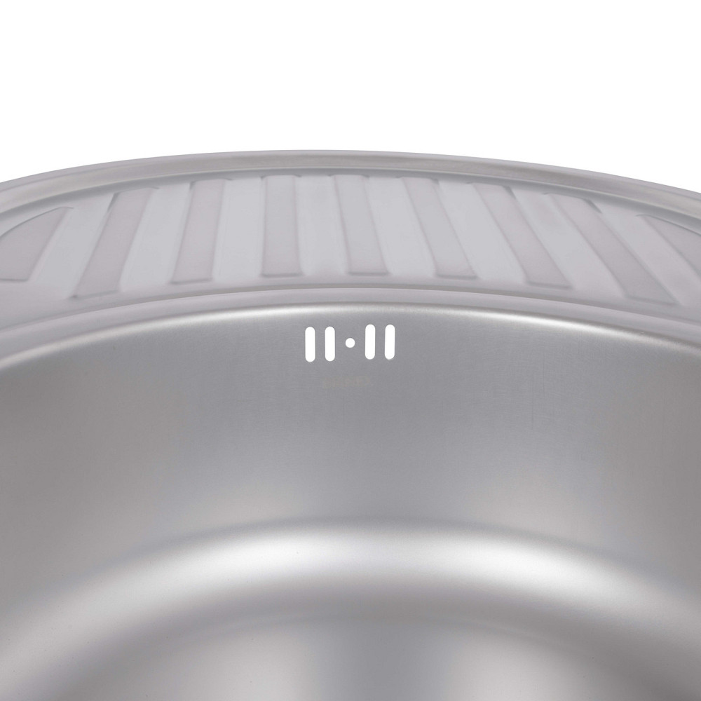 Кухонная мойка Brinex 7750 0,8 мм Satin (BRIN7750SAT08) Киев - изображение 18