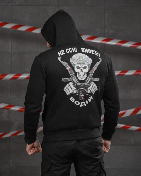 Худи CELEO на флисе Не сси! Вивезу ВТ4757 Одесса - изображение 4