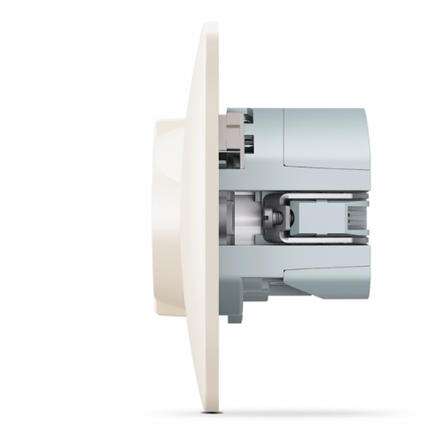 BINERA крем Розетка внутрішня +USB+Type-C із заземленням Videx Житомир