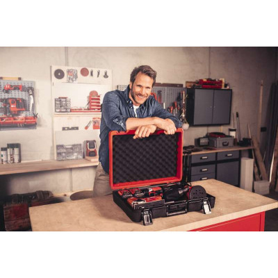 Ящик для інструментів Einhell E-Box M55/40, 30 кг, 40x55x15 см, 3.1 кг (4530049) Вінниця - фото 3