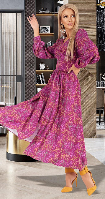 Плаття в довжині МІДІ (44) Київ - фото 3