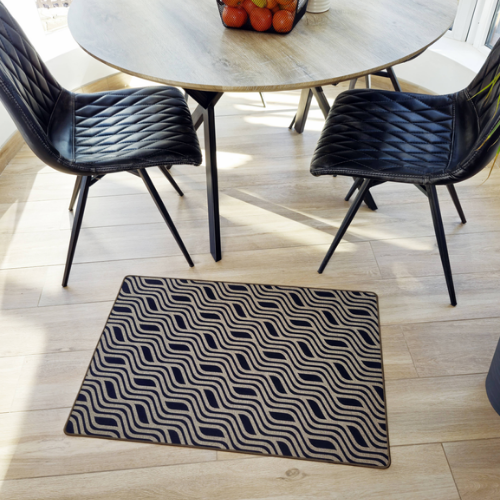 Килимок універсальний для підлоги льон Хвиля 45*75см Дариана Житомир - изображение 2