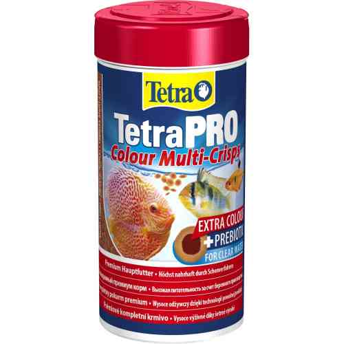 Корм Tetra Pro Colour Multi-Crisps для аквариумных рыб для яркой окраски чипсы 55 г/250мл Киев