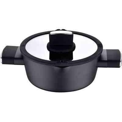 Каструля Bergner Ion Plus з кришкою 2 л (BG-35910-BK) Вінниця