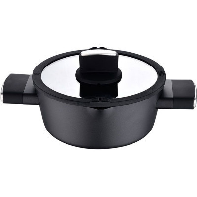 Каструля Bergner Ion Plus з кришкою 2 л (BG-35910-BK) Вінниця - фото 2