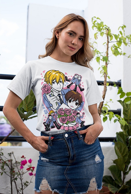 Футболка з аніме принтом Аніме Секаі Ікхі Хатсукоі оверсайз (S/M/L) Чорний AnimeJ0520 Дніпро - фото 3