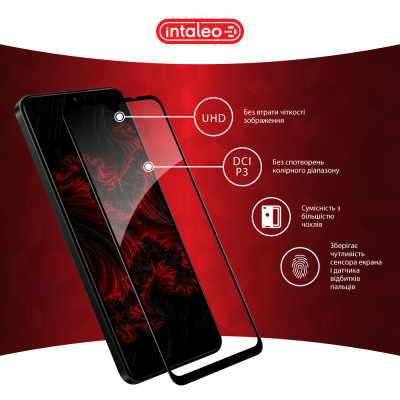 Стекло защитное Intaleo Full Glue Xiaomi Redmi 14C Black (1283126598722) Винница - изображение 4