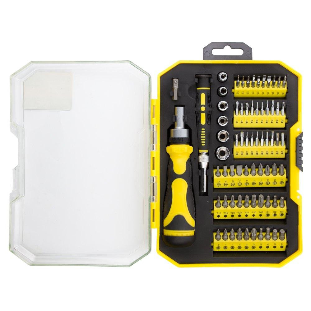 Набор отверток + битый 69шт CrV (кейс) SIGMA (4002541) Ровно - изображение 2