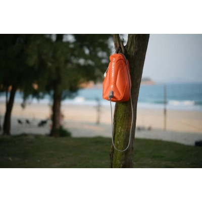 Душ портативный Flextail Tiny Shower Bag із ємністю та насосом 20 л помаранчевий (TSB-650) Вінниця - фото 7