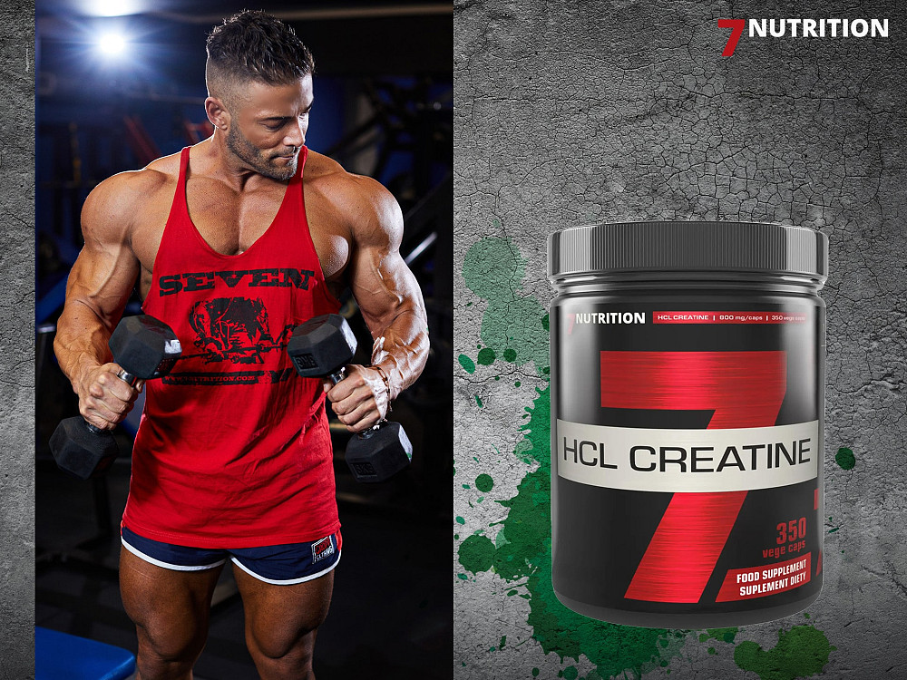 Креатин 7 Nutrition Creatine HCL 350 caps Луцк - изображение 3