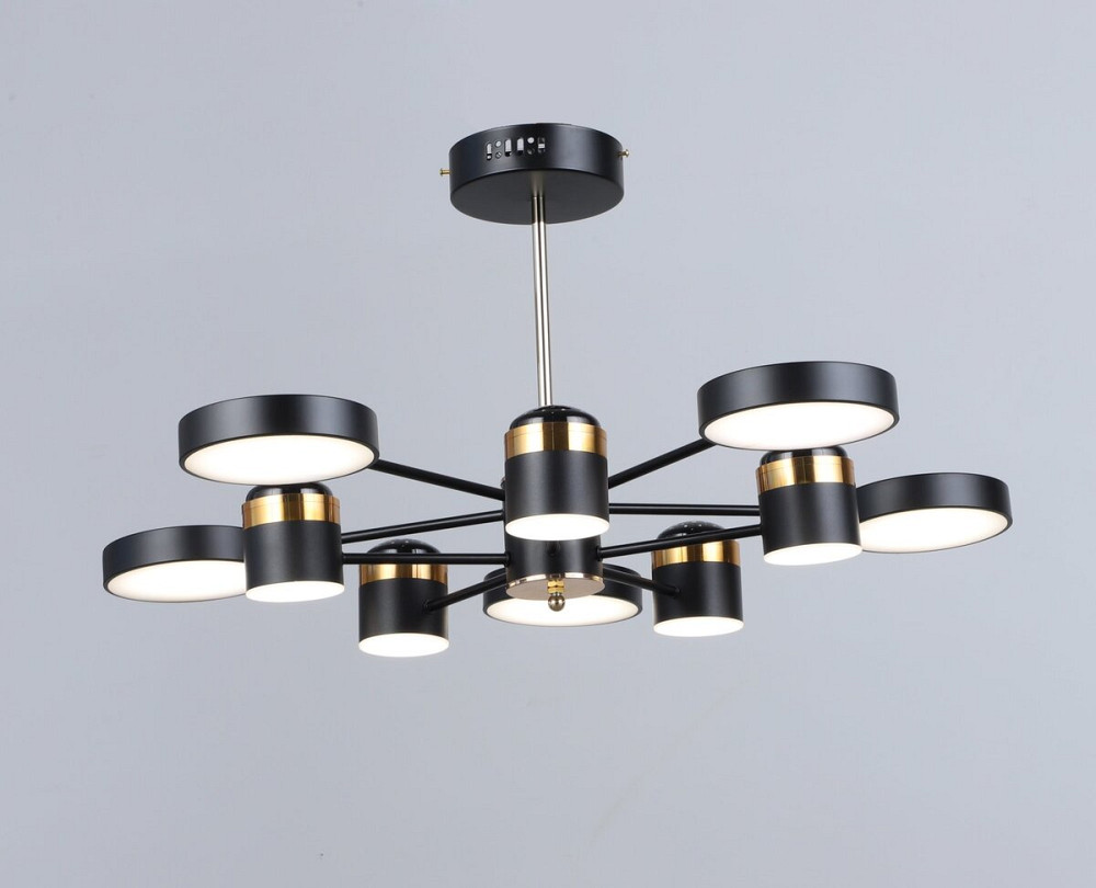 SIRIUS Люстра світлодіодна акрилова Sirius B /5+5 BK+FGD Коломия - фото 1